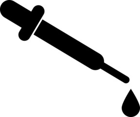 dropper icon in trendy flat design.eps