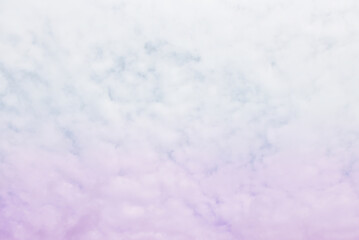 Pastel Colorful sky and cloud white.