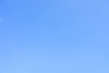 Blue sky and white clouds for background.