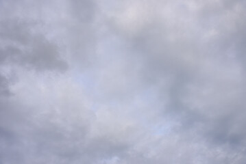 Blue sky white cloud blue background.