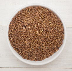 Uncooked buckwheat