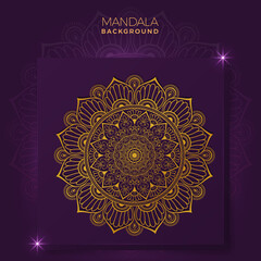 style lighting frame mandala background