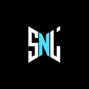 SNL letter logo creative design. SNL unique design
