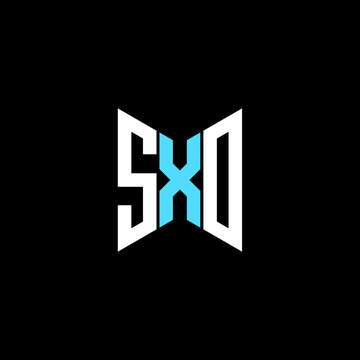 SXD letter logo creative design. SXD unique design