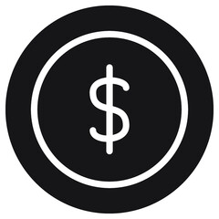 Illustration of Coins design icon