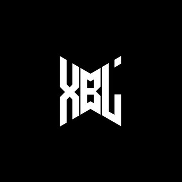 XBL letter logo creative design. XBL unique design