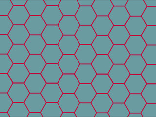  hexagon seamless retro pattern wallpaper background 
