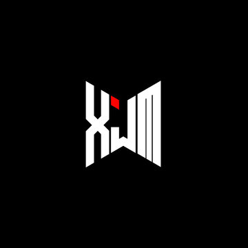XJM letter logo creative design. XJM unique design