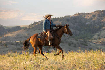 Running Cowgirl