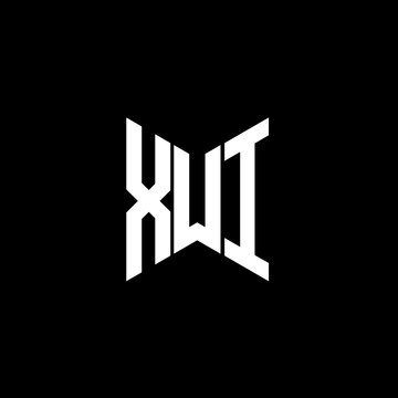 XUI letter logo creative design. XUI unique design