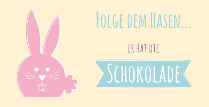 ostern lustig, humorvolle postkarte, banner, hintergrund mit spruch und text