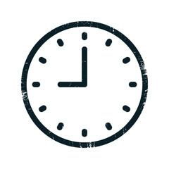 Clock icon. time sign, vector illustration