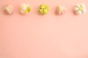 春の和菓子のフレーム