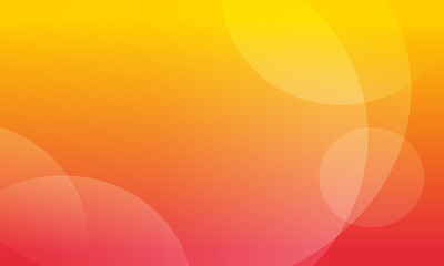 abstract yellow red gradient geometrical vector background