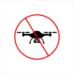 No Drone Flying Allowed Icon, No Flying Zone