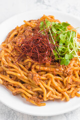 混ぜじゃーじゃー麵