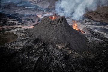 Volcanic eruption in Iceland © Tobias Seeliger