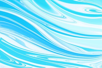 明るい青のマーブル模様 テクスチャ 背景 流れ パステルカラー ブルー 