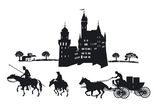 Don Quijote und Sancho Panza