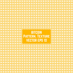 Bitcoin. Pattern. Texture. Yellow.2