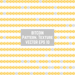 Bitcoin. Pattern. Texture. Yellow. Gray 3