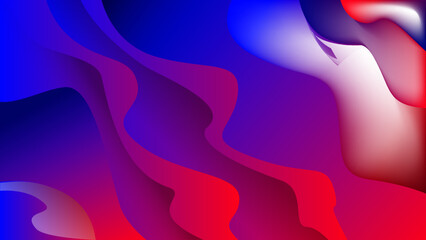 abstract colorful background with waves