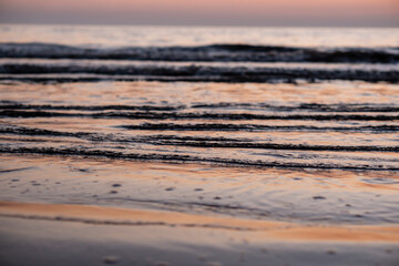 Obraz premium sunset on the beach