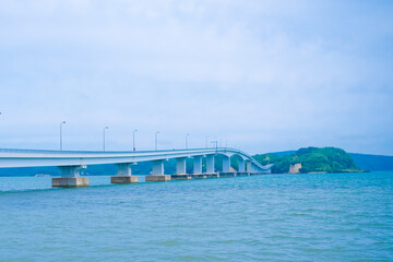bridge over the sea