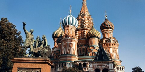 Fototapeta premium cathedral of st basil