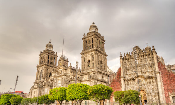 Mexico City historical center, HDR Image