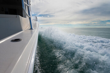 boat on the sea
