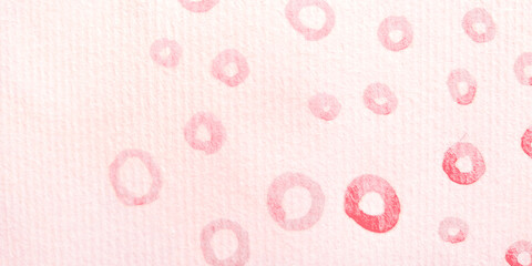 Illustrations Dots. White Borders Motifs. Gentle