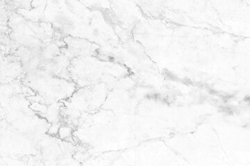 Fototapeta premium White marble texture with natural pattern for background or design artwork.