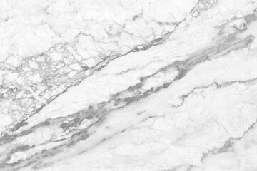 Obraz premium White marble texture with natural pattern for background or design artwork.