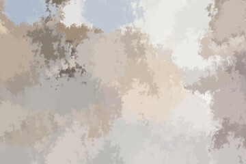 painting with dry brushes, chaotic strokes, multi-colored palette, background for the interior