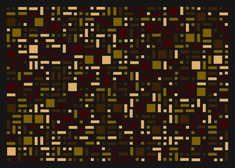 Offset Quads generative art background art illustration