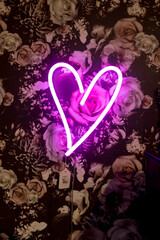 background with hearts