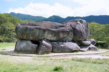 奈良　明日香村　石舞台古墳