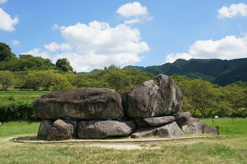 奈良　明日香村　石舞台古墳