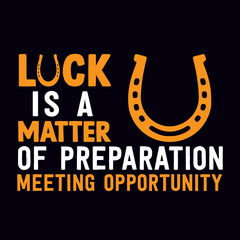 St. Patrick's day T-shirt design template