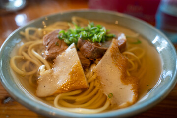 Miyako soba (noodle soup)