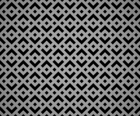 Abstract geometric pattern. A seamless vector background. Black and gray ornament. Graphic modern pattern. Simple lattice graphic design
