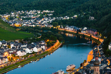 Moselle River And Cochem, Germany