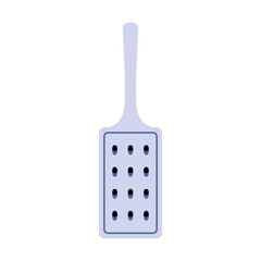 Grater Vector Icon Isolated on White Background. Handheld Cheese Grater Icon