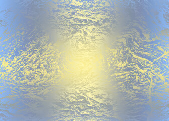 Golden Abstract  decorative paper texture  background  for  artwork  - Illustration