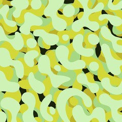 green color fluid art abstract background concept design vector illustration