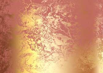 Golden Abstract  decorative paper texture  background  for  artwork  - Illustration