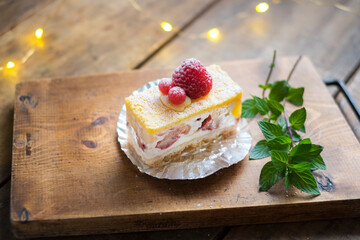イチゴのショートケーキ 