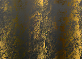 Golden Abstract  decorative paper texture  background  for  artwork  - Illustration