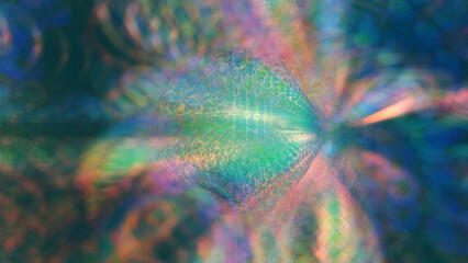 Obraz premium Abstract glowing textures of multicolored background.
